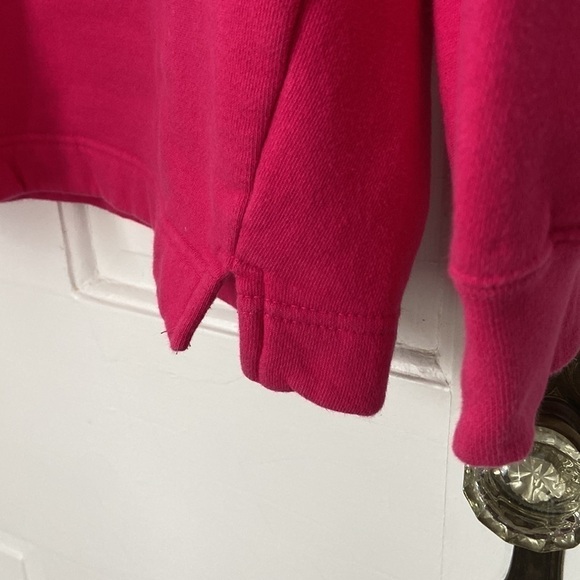 VTG GAP bright pink turtleneck tunic sweatshirt - Picture 4 of 5